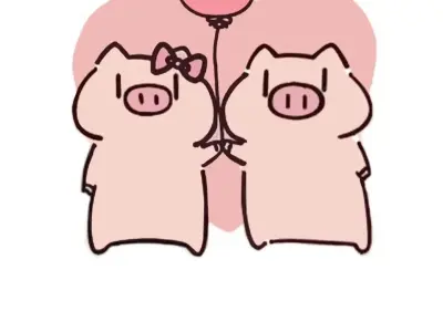 Bộ sưu tập ảnh heo cute chibi siêu đáng yêu và ngộ nghĩnh