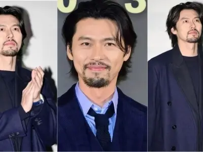 Hình ảnh Hyun Bin tự tin với vẻ đẹp nam thần đầy cuốn hút