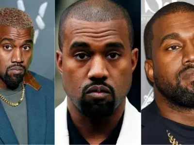 Hình ảnh Kanye West biểu diễn đầy năng lượng cuốn hút