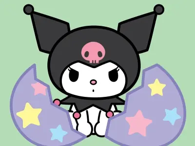 Kho ảnh chibi Kuromi cute đẹp nhất cho fan Sanrio