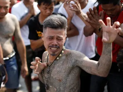 Lễ hội xăm mình - Nơi tôn vinh nghệ thuật hình xăm độc đáo