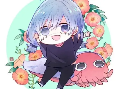 Ảnh Mahito chibi siêu dễ thương cho fan Jujutsu Kaisen