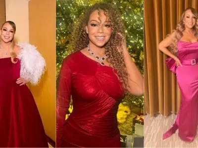 Hình ảnh Mariah Carey với phong cách thời trang ấn tượng
