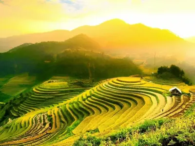Khung cảnh Mù Cang Chải đẹp như tranh vẽ hữu tình