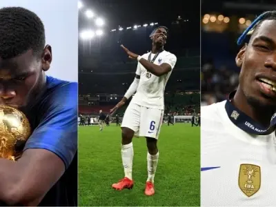 Hình ảnh Paul Pogba mạnh mẽ trong từng pha tranh chấp