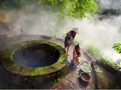 Chiêm ngưỡng phong cảnh làng quê thơ mộng và bình yên