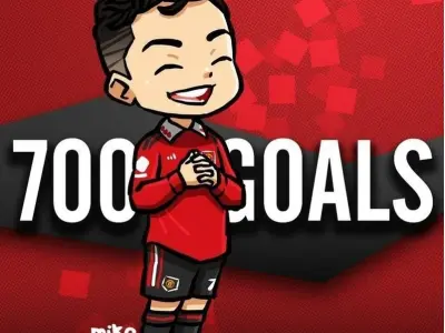 Chia sẻ ảnh Ronaldo chibi cute để làm avatar cực ngầu