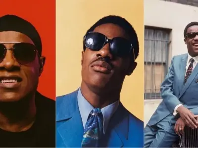 Hình ảnh Stevie Wonder huyền thoại âm nhạc thế giới