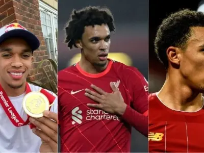 Hình ảnh Trent Alexander-Arnold trong màu áo Liverpool