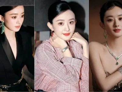 Hình ảnh Triệu Lệ Dĩnh rạng rỡ trong trang phục sang trọng