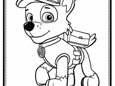 Khám phá bộ sưu tập tranh tô màu chó cứu hộ Paw Patrol