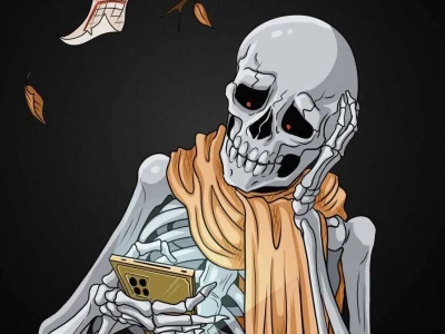 Khám phá Meme Bộ Xương: Biểu tượng hài hước của sự chờ đợi và kiệt sức