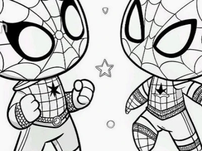 Khám Phá Thế Giới Siêu Nhân: Tranh Tô Màu Spider-Man Cho Bé Sáng Tạo