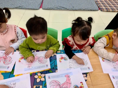 Khám phá Thế giới Tranh Tô Màu Con Gà Trống Đầy Sáng Tạo