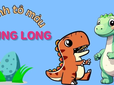 Khủng Long Bạo Chúa Tô Màu: Tuyển Tập Tranh Sáng Tạo Cho Bé