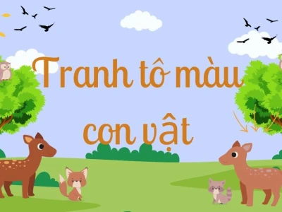 Tranh Tô Màu Con Vật Dễ Thương Cho Bé 3 Tuổi: Khám Phá Thế Giới Sáng Tạo